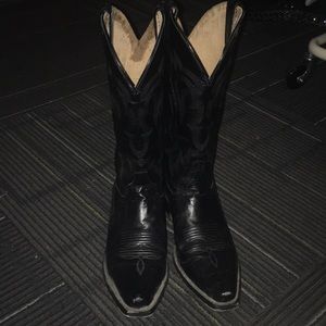 Shyanne black cowgirl boots